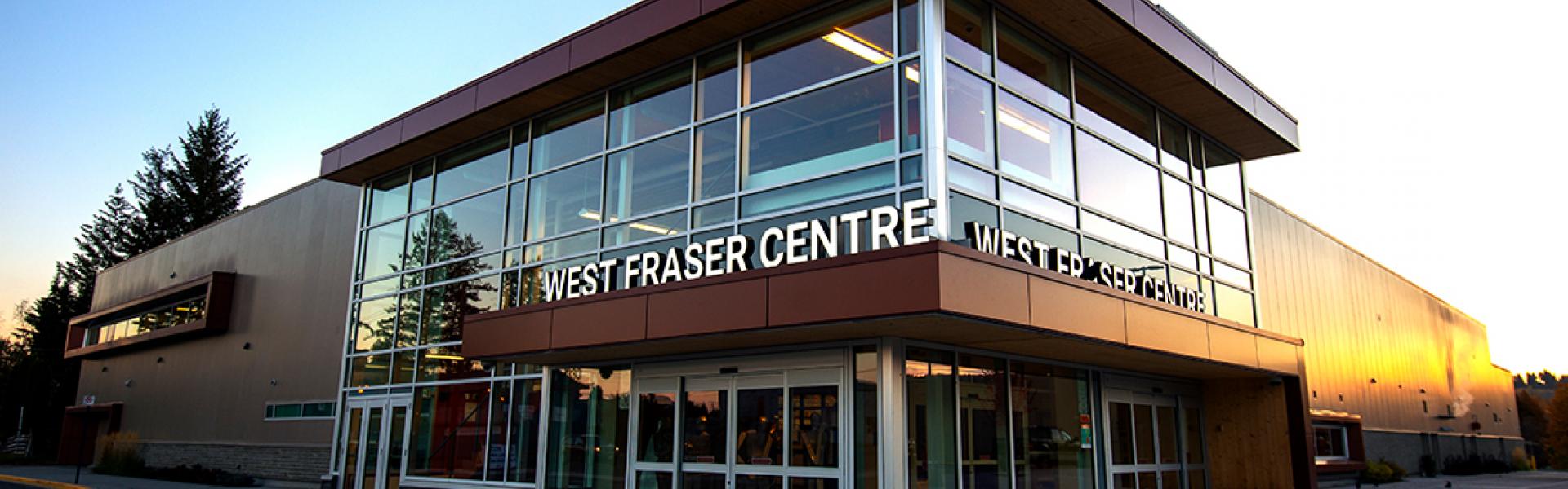 West Fraser Centre in the early morning
