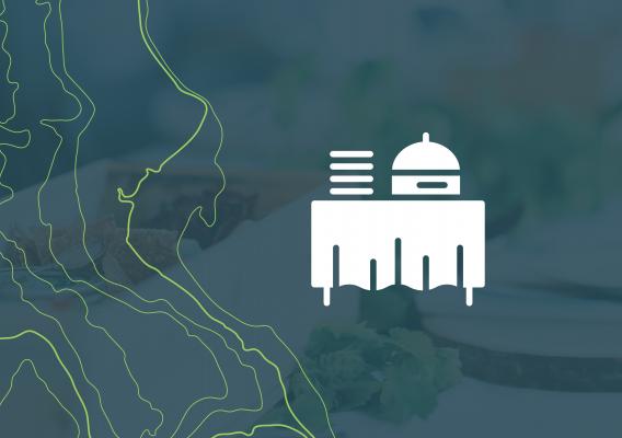 Catering table icon