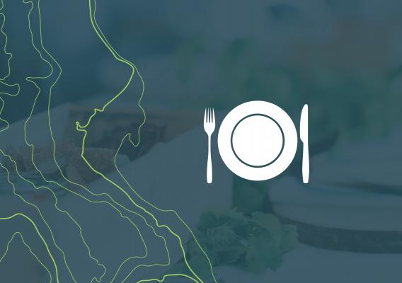 Plate and cutlery icon